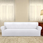 PureFit Super Stretch 4 Seater Sofa Slipcover – Spandex Non Slip Soft Couch - Image 2