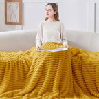 BEDELITE Twin Blanket for Couch & Bed, 300GSM Soft & Warm Fleece Blanket - Image 4