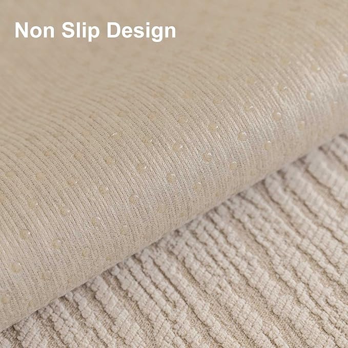 Soft Waterproof Chenille Cover Washable, Non Slip Sectional Sofa Covers - Image 5