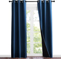 NICETOWN 100% Blackout Short Curtains by NICETOWN