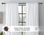 KAMANINA Curtain Rods for Windows 48 to 84 Inch, Antique Bronze Heavy Duty - Image 3