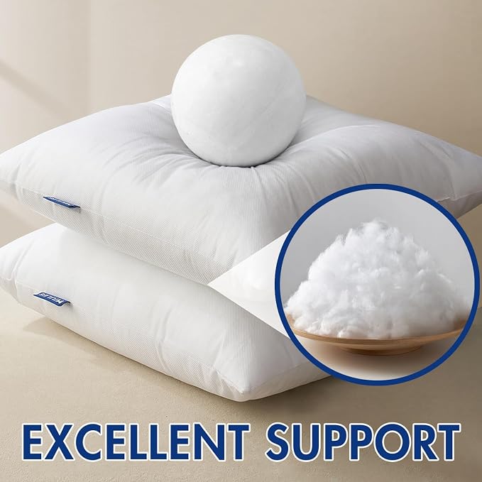 MIULEE Pillow Insert 14x22 Inch, Decorative Rectangle Throw Pillow Inserts - Image 4