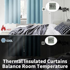 BGment Room Darkening Curtains 108 Inches Long - Image 3