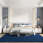 Amearea Modern Area Rugs for Bedroom Living Room, 4x6 Feet Navy Blue Thickened - Image 8