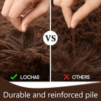 LOCHAS Ultra Soft Indoor Modern Area Rugs Fluffy Living Room Carpets - Image 7