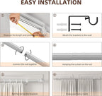 SMODBRODRE Curtain Rods for Window 32 to 120 - Image 4
