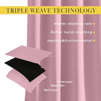 NICETOWN Blackout 80 inch Curtains - Image 3