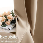 MIULEE Blackout Curtains for Bedroom Living Room Thermal Insulated Room - Image 5