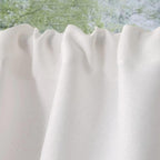 Faux Linen Kitchen Curtains 36 Inch Length Cafe Curtain Tiers - Image 6