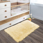 Latepis Yellow Fur Rugs Small 2x3 Area Faux Sheepskin Rug Throw - Image 7