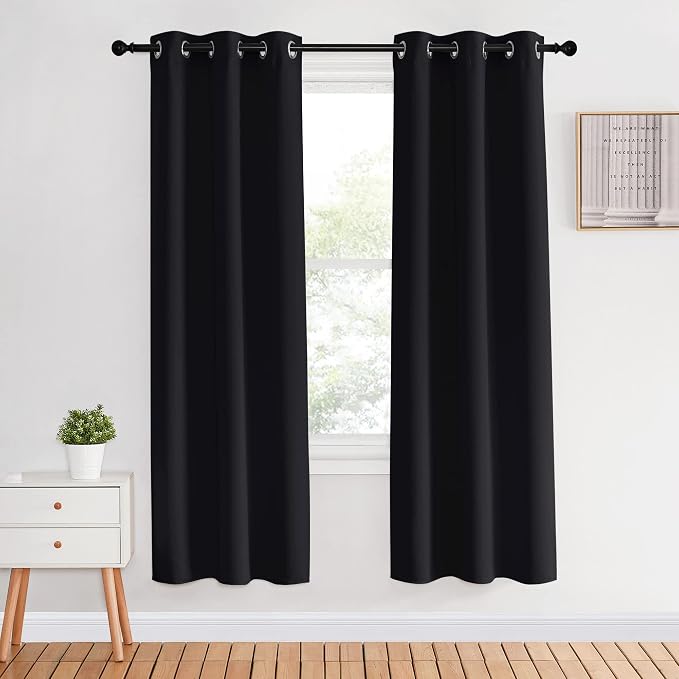 NICETOWN Blackout Curtain Panels 70 inches Length, 34 inches Wide, Light by NICETOWN