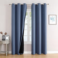 ChrisDowa 100% Blackout Curtains 78 inch Long by ChrisDowa