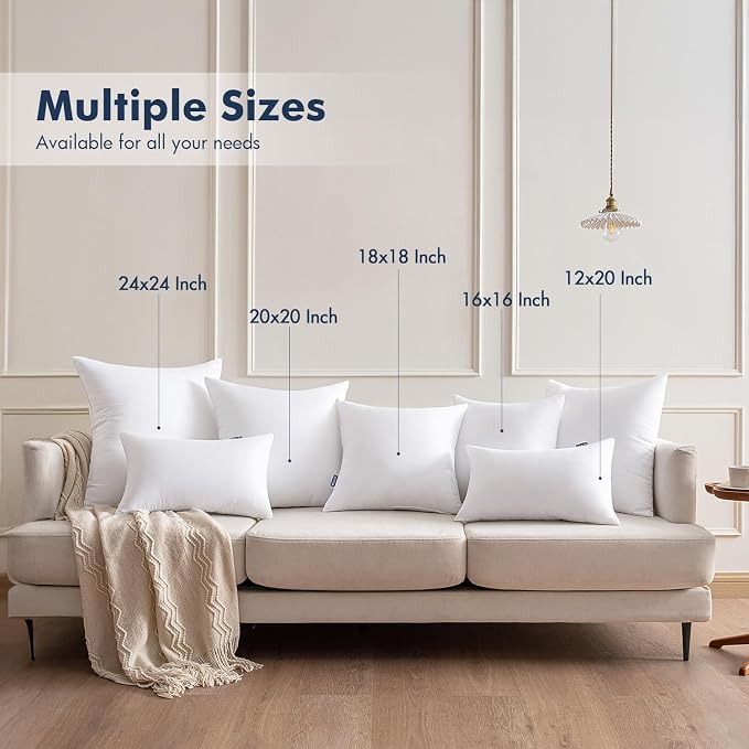 MIULEE Throw Pillows Inserts - Image 5