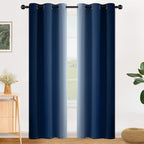 SimpleHome Ombre Room Darkening Curtains - Image 8