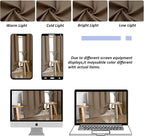 Simplebrand Brown Blackout Curtains - Image 9