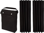 Amazon Basics Portable Energy Saving Noise Reducing Blackout Curtain Shade by AmazonBasics