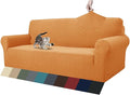 ZNSAYOTX 1 Piece Jacquard Couch Covers by ZNSAYOTX