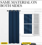 NICETOWN Bedroom Curtain Panels Blackout Draperies, Thermal Insulated Solid - Image 6