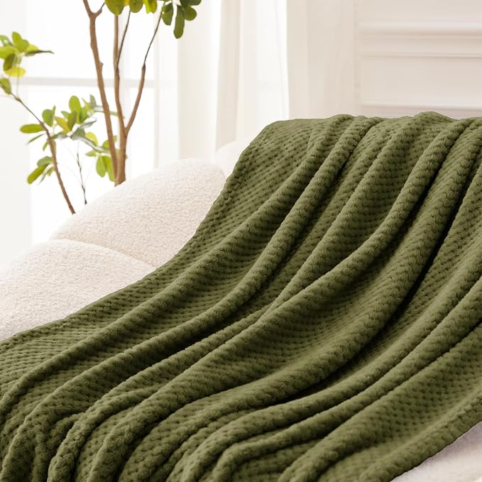 Exclusivo Mezcla Fleece Throw Blanket Extra Large, Super Soft and Warm Blankets - Image 3