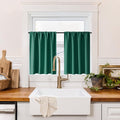RYB HOME 100% Blackout Short Curtains by RYBHOME