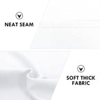 DWCN White Curtains for Living Room Thermal Insulated, 50% Light Blocking - Image 5
