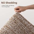 Bathroom Rugs 24x17 Non Slip Washable, Coffee Bath Mat - Image 8