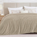 BEDELITE Blankets Queen Size for Bed, 300GSM Soft & Warm Fleece Blanket by BEDELITE