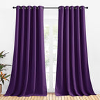 NICETOWN Bedroom Curtains Blackout Drapery Panels, 2 Panels, 70 x 108 inches by NICETOWN