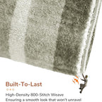 OPPODREAM Border Soft Area Rugs 8x10, Washable Brown Rug - Image 5