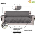 Easy-Going Reversible Loveseat Couch Cover - Image 3