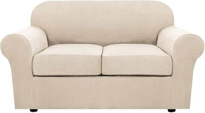 H.VERSAILTEX 3 Piece Stretch Sofa Covers by HVERSAILTEX