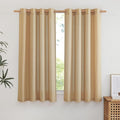 NICETOWN Thick Linen Burlap Curtains by NICETOWN