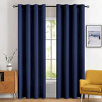 MIULEE Blackout Curtains for Bedroom Living Room Thermal Insulated Room by MIULEE