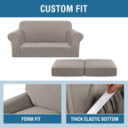 H.VERSAILTEX 3 Piece Stretch Sofa Covers - Image 4