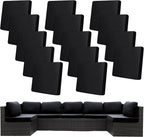 14 Pcs Stretch Patio Cushion Covers, Outdoor Couch Covers Replacement, Outdoor by BIETYONE