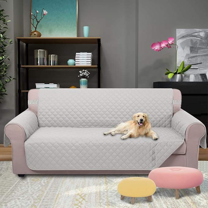U-NICE HOME 4 Seater Sofa Cover 91 Inch Large Couch Covers - Image 2