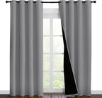 NICETOWN Full Shade Curtain Panels, Pair of Energy Smart & Noise Blocking Out by NICETOWN