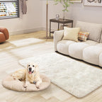 LOCHAS Ultra Soft Indoor Modern Area Rugs 2' x 4', Fluffy Living Room Carpets - Image 4