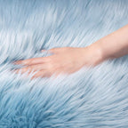 Ashler faux fur rug, Fluffy Shaggy Area Rug Ultra Soft 2 x 3 Feet Sheepskin Fur - Image 4