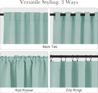 PONY DANCE Blackout Curtains Short - Image 5
