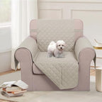 U-NICE HOME Reversible Oversized Chair Covers Quilted Water Repellent Pet - Image 2
