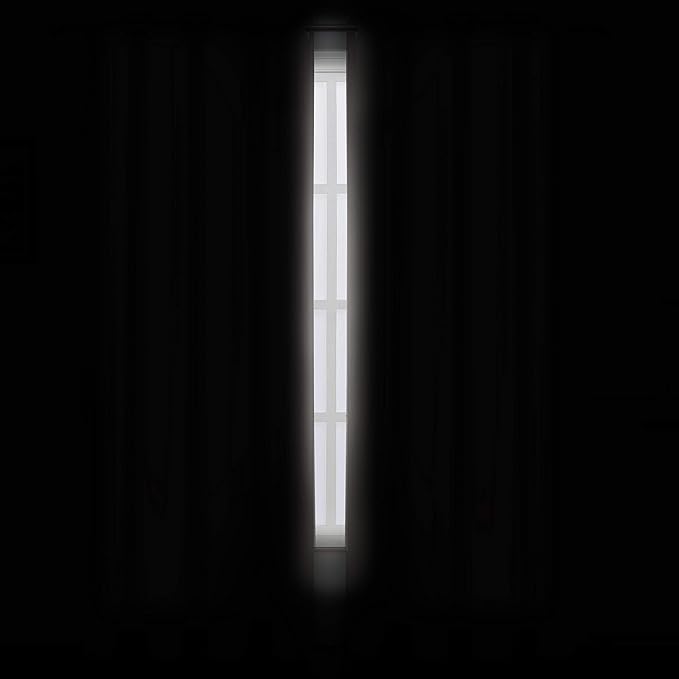 LEMOMO Light Beige Thermal Blackout Curtains/42 x 72 Inch/Set of 2 Panels Room - Image 3