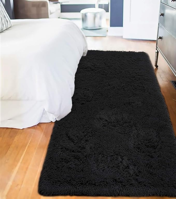 LOCHAS Ultra Soft Indoor Modern Area Rugs Fluffy Living Room Carpets - Image 3