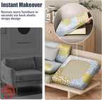 8Pcs Stretch Patio Cushion Covers, Outdoor Couch & Sofa Replacement Slipcovers - Image 5