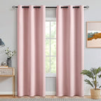 MIULEE 90" Long Room Darkening Curtains Thermal Insulated Drapes Solid Window by MIULEE