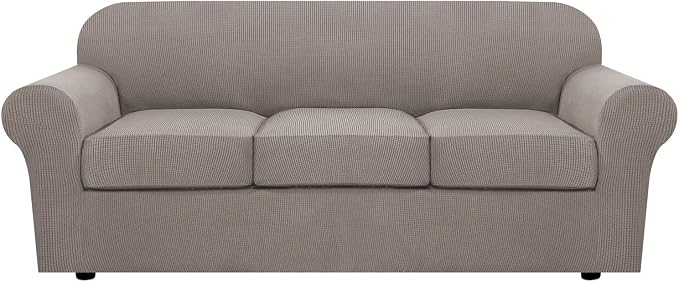 H.VERSAILTEX 4 Piece Stretch Sofa Covers by HVERSAILTEX