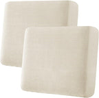 H.VERSAILTEX Super Stretch Individual Seat Cushion Covers Sofa Covers Couch by HVERSAILTEX
