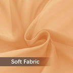 youleyar Solid Sheer Rod Pocket Curtain Voile Draperies 2 Panels White Beige - Image 7