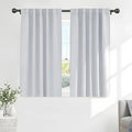 PONY DANCE Short Drapes for Kinchen, Drapes for Bathroom Window, Privacy by PONYDANCE