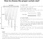 Joydeco Linen Curtains 84 Inch Length 2 Panels Set, Light Filtering Curtains - Image 9